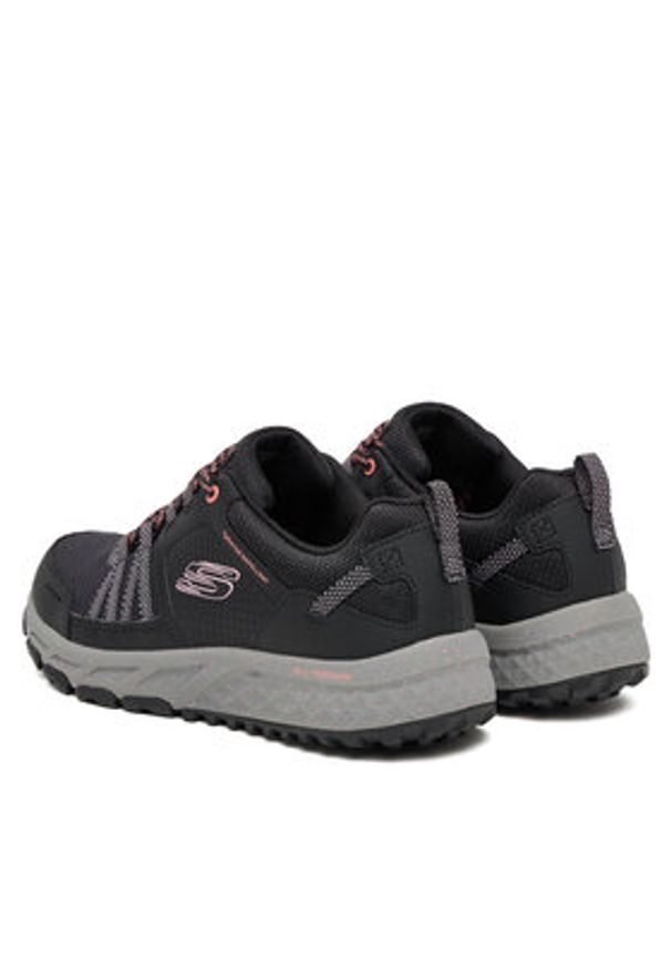 skechers - Skechers Trekkingi Escape Plan 180061/BKHP Czarny. Kolor: czarny. Materiał: materiał