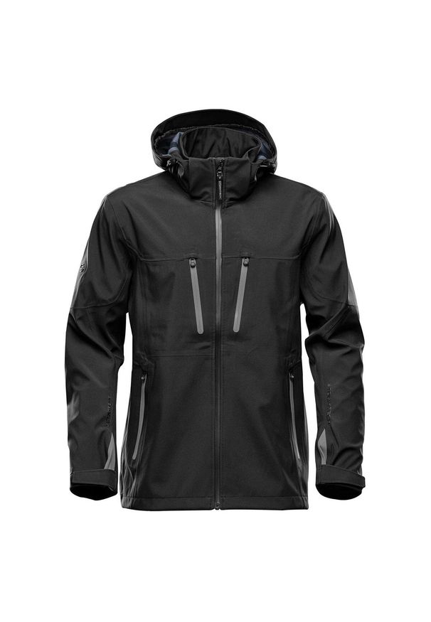 STORMTECH - Męska Kurtka Patrol Soft Shell. Kolor: wielokolorowy, czarny, szary