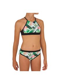 Dół kostiumu kąpielowego surfingowego dla dzieci Decathlon Mas 900 Tiare. Kolor: zielony #1