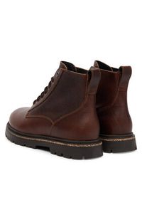 Birkenstock Trapery Highwood Lace Mid 1030784 Brązowy. Kolor: brązowy. Materiał: skóra #5
