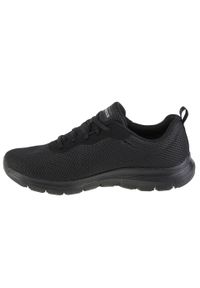 skechers - Buty do chodzenia damskie, Skechers Flex Appeal 4.0 Brilliant View. Kolor: czarny. Sport: turystyka piesza