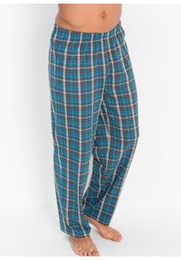 bonprix - Bawełniana piżama z długim rękawem. Kolor: szary. Materiał: bawełna. Długość: długie #3