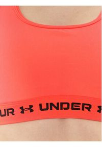 Under Armour Biustonosz sportowy Ua Crossback Mid Bra 1361034 Czerwony Compression Fit. Kolor: czerwony. Materiał: syntetyk #5