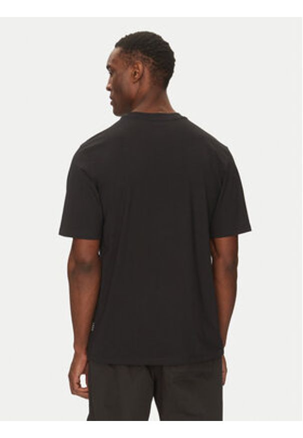 Jack & Jones T-Shirt Pacer Photo 12273775 Czarny Relaxed Fit. Kolor: czarny. Materiał: bawełna