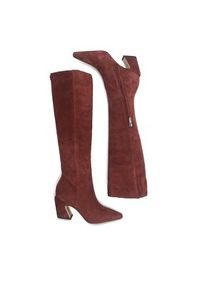 SAM EDELMAN Kozaki H8609L1200 Brązowy. Kolor: brązowy. Materiał: zamsz, skóra #5