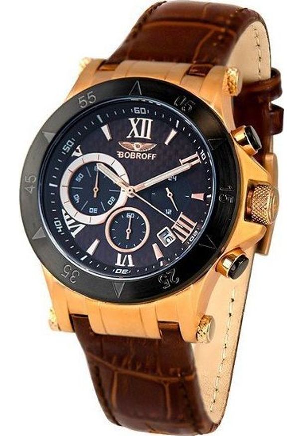 Zegarek Bobroff Zegarek Męski Bobroff BF1001M65 (44 mm)
