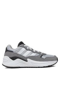 Adidas - adidas Sneakersy Retropy Adisuper Shoes HQ1838 Szary. Kolor: szary. Materiał: skóra