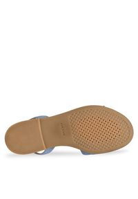 Geox Sandały D Naileen D35SDA 00021 C4003 Niebieski. Kolor: niebieski. Materiał: zamsz, skóra #4