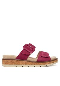 Klapki Caprice. Kolor: różowy #1