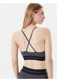 Adidas - adidas Biustonosz sportowy Hyperglam JN2661 Szary Slim Fit. Kolor: szary. Materiał: syntetyk #2