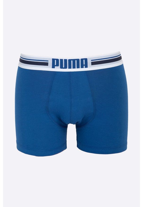 Puma - Bokserki (2-pack) 9065190. Kolor: niebieski