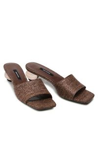 Gino Rossi Klapki V1022-03 Brązowy. Kolor: brązowy #4