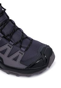 salomon - Salomon Trekkingi X Ultra 360 MID GTX L49101500 Szary ciemny. Kolor: szary. Materiał: materiał #2