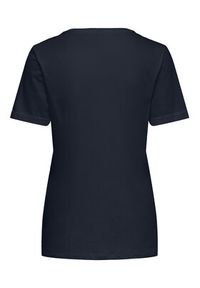 only - ONLY T-Shirt Kita 15244714 Granatowy Regular Fit. Kolor: niebieski. Materiał: bawełna #7