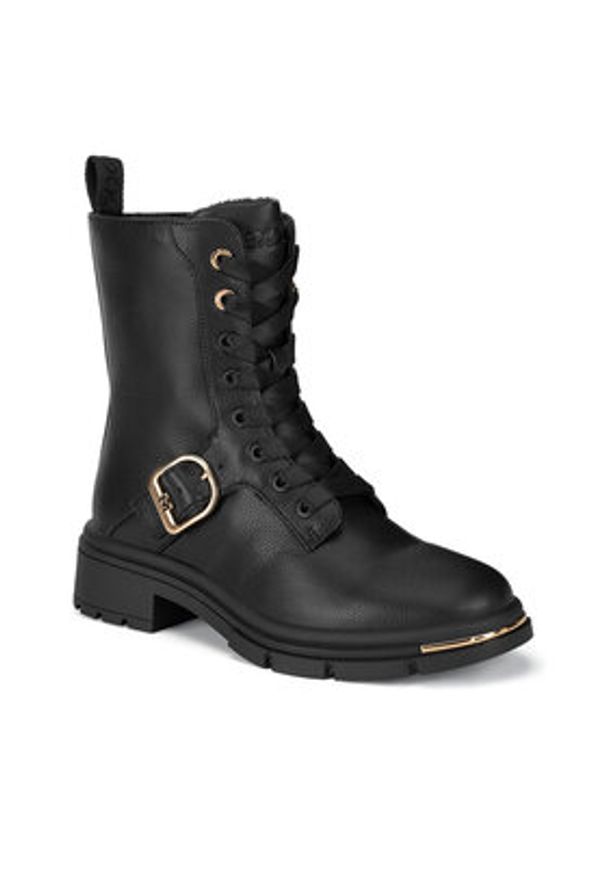 MEXX Botki MI001712643W Czarny. Kolor: czarny. Materiał: materiał
