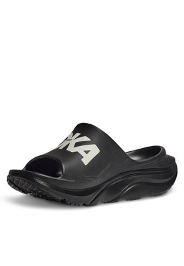HOKA - Hoka Klapki Ora Athletic Slide 1155154 Czarny. Kolor: czarny. Materiał: syntetyk
