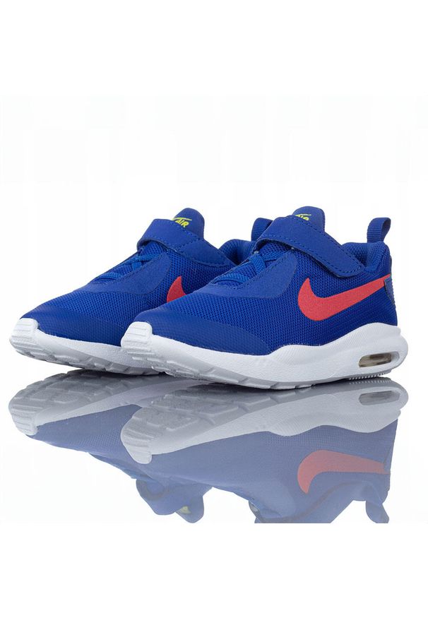 Buty Sportowe Dziecięce Nike Air Max Oketo. Kolor: niebieski. Model: Nike Air Max. Sport: turystyka piesza