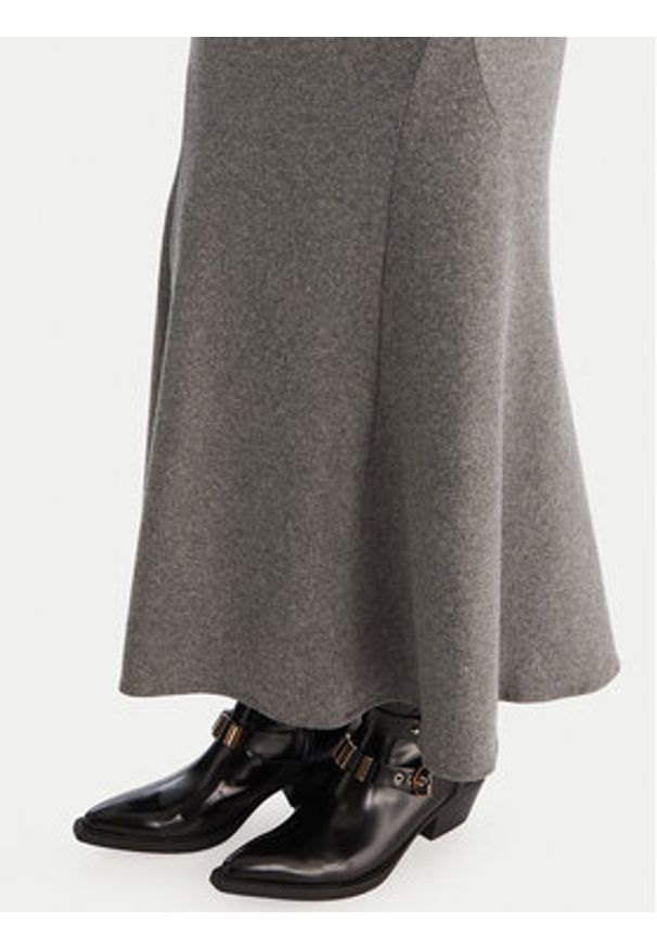 Pinko - PINKO Spódnica maxi Pabla 106095 A2ZU Szary Regular Fit. Kolor: szary. Materiał: syntetyk