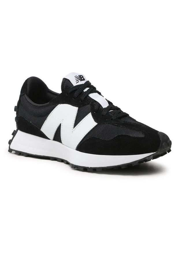 Buty do chodzenia męskie New Balance 327. Zapięcie: sznurówki. Kolor: czarny, wielokolorowy, biały. Materiał: syntetyk, materiał, tkanina, guma. Szerokość cholewki: normalna. Sport: turystyka piesza