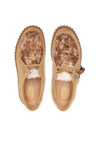 Clarks Półbuty Torhill Bee 26327766 Beżowy. Kolor: beżowy. Materiał: skóra, zamsz #2