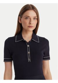 MICHAEL Michael Kors Sukienka dzianinowa MR683C0BFD Granatowy Slim Fit. Kolor: niebieski. Materiał: syntetyk #5