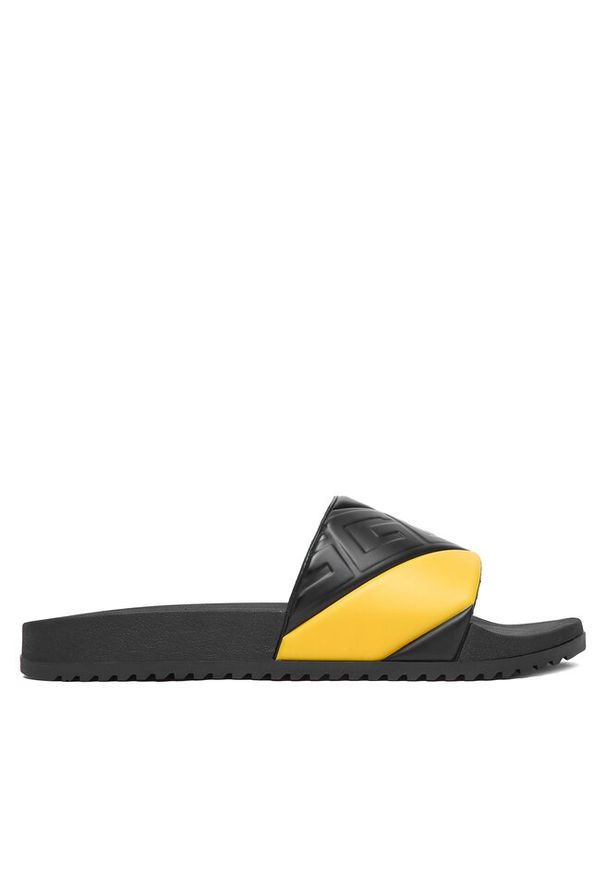 Klapki Guess. Kolor: czarny