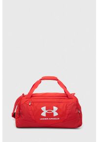 Under Armour torba sportowa Undeniable 5.0 Medium kolor czerwony. Kolor: czerwony. Materiał: tworzywo sztuczne. Sport: fitness #1