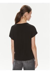 Liu Jo Bluzka Ecs T-Shirt St P M/C TA4194 JS360 Czarny Regular Fit. Kolor: czarny. Materiał: wiskoza #2
