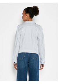 Noisy may - Noisy May Kurtka jeansowa Debra 27001734 Biały Regular Fit. Kolor: biały. Materiał: bawełna