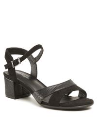 Sandały Clara Barson WS5695-01 Black. Kolor: czarny. Materiał: materiał #1