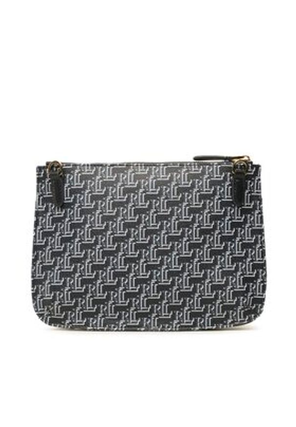 Lauren Ralph Lauren - LAUREN RALPH LAUREN Torebka Jamey 27 431883217002 Czarny. Kolor: czarny. Materiał: skórzane