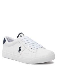Polo Ralph Lauren Sneakersy RL00564111 J Biały. Kolor: biały. Materiał: skóra #6