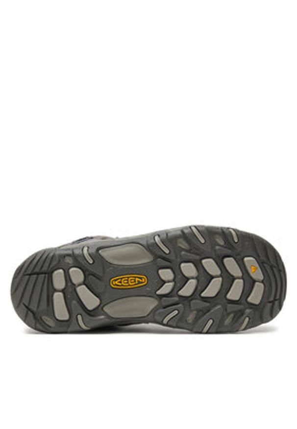 keen - Keen Trekkingi Headout Mid Wp Steel 1028307 Szary. Kolor: szary. Materiał: skóra, zamsz