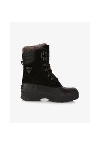 Ocieplane, wodoodporne buty zimowe Kilpi ANTARTIC HIGH WP-M. Kolor: czarny. Materiał: nylon. Sezon: zima