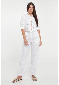 Twinset Milano - Koszula damska lniana TWINSET. Materiał: len #3