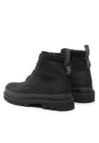 Clarks Trapery Badell Hi 261734227 Czarny. Kolor: czarny. Materiał: nubuk, skóra #6
