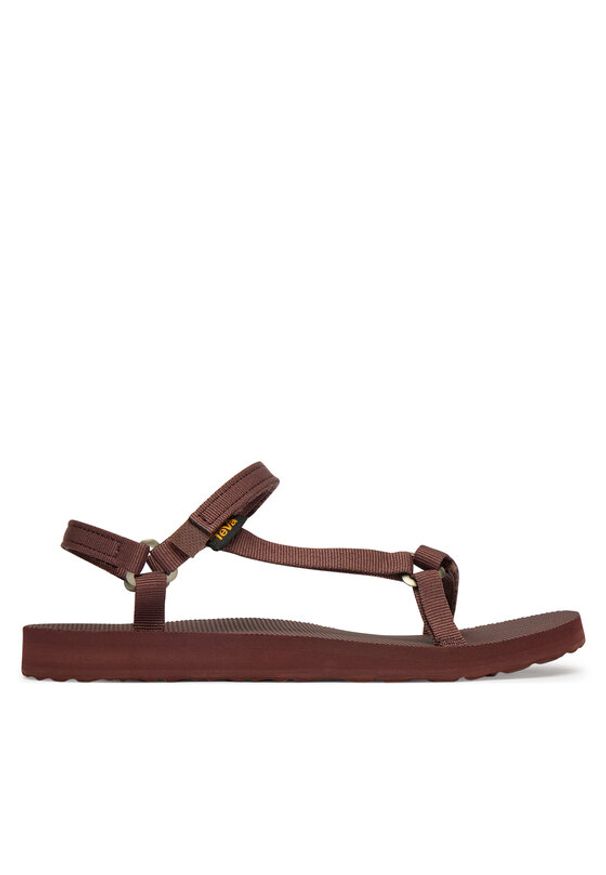 Teva Sandały Original Universal Slim 1150110 Bordowy. Kolor: czerwony. Materiał: materiał
