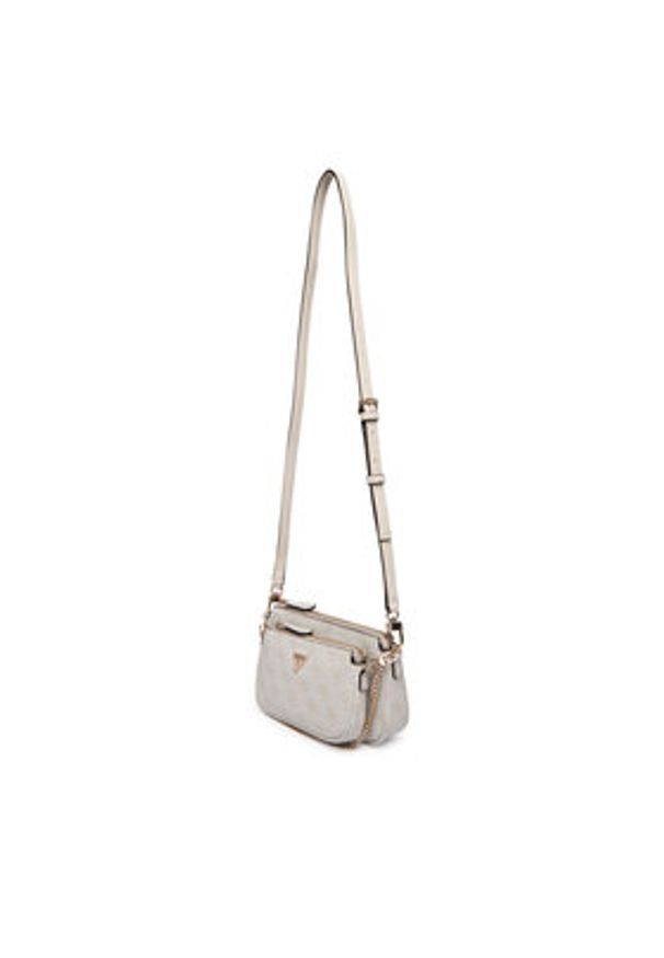Guess Torebka Noelle II Mini HWBG96 72710 Beżowy. Kolor: beżowy. Materiał: skórzane