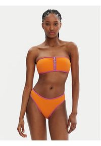 Seafolly Dół od bikini Beach Bound 40753-072 Pomarańczowy. Kolor: pomarańczowy. Materiał: syntetyk #4