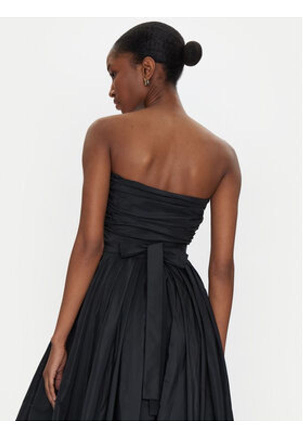 Pinko - PINKO Sukienka wieczorowa 104937 Y3LE Czarny Regular Fit. Kolor: czarny. Materiał: syntetyk. Styl: wizytowy