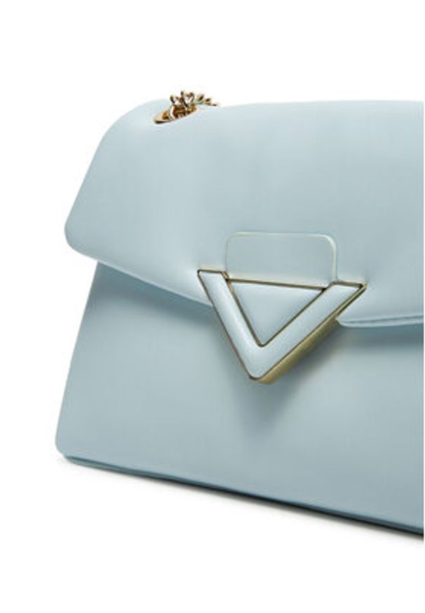 Aldo Torebka Softpuff 14009826 Błękitny. Kolor: niebieski. Materiał: skórzane