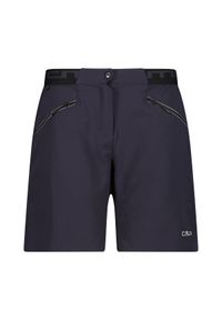 Szorty damskie z wewnętrzną dzianinową bielizną CMP Free. Kolor: szary, wielokolorowy, brązowy. Materiał: dzianina. Długość: krótkie. Sport: kolarstwo #1