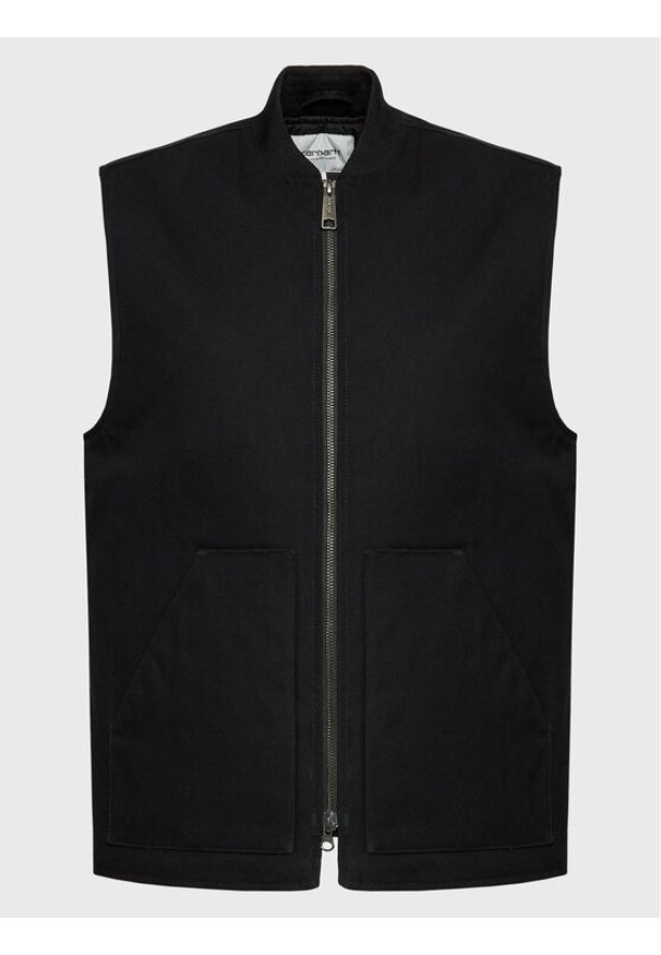 Carhartt WIP Kamizelka Vest I028423 Czarny Regular Fit. Kolor: czarny. Materiał: bawełna