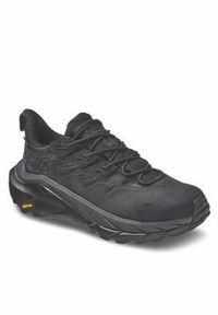 HOKA - Hoka Trekkingi Kaha 2 Low GTX GORE-TEX 1123190 Czarny. Kolor: czarny. Materiał: nubuk, skóra. Technologia: Gore-Tex. Sport: turystyka piesza #3