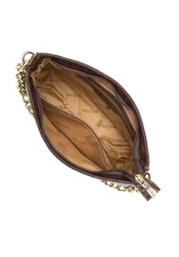 Wittchen - Damska torebka typu baguette na łańcuszku ciemny brąz. Kolor: brązowy. Materiał: skórzane. Styl: rockowy, casual, wizytowy #5