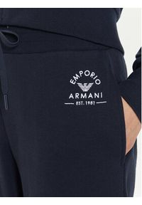 Emporio Armani Underwear Spodnie dresowe 164842 4R276 00135 Granatowy Relaxed Fit. Kolor: niebieski. Materiał: bawełna