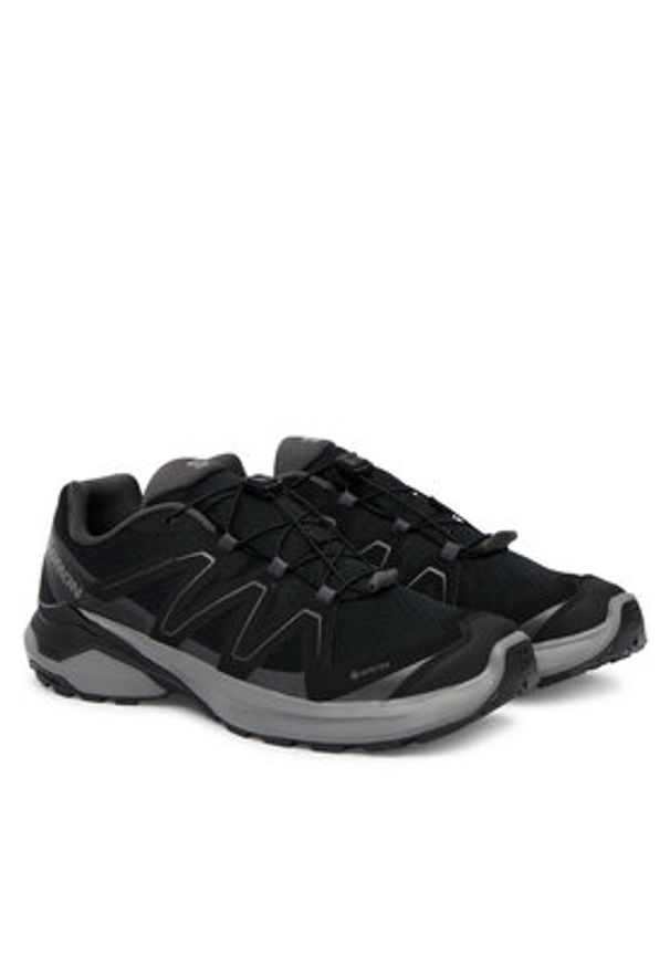 salomon - Salomon Trekkingi Examotion Gtx L47943300 Czarny. Kolor: czarny. Materiał: materiał. Sport: turystyka piesza