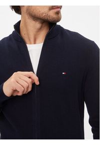 TOMMY HILFIGER - Tommy Hilfiger Kardigan MW0MW28050 Granatowy Regular Fit. Kolor: niebieski. Materiał: bawełna #2