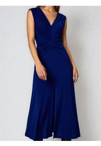 Sinsay - Sukienka maxi - niebieski. Kolor: niebieski. Długość: maxi #1