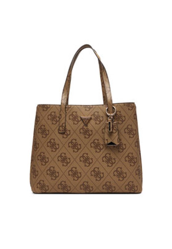 Guess Torebka Meridian II HWOS69 74230 Brązowy. Kolor: brązowy. Materiał: skórzane